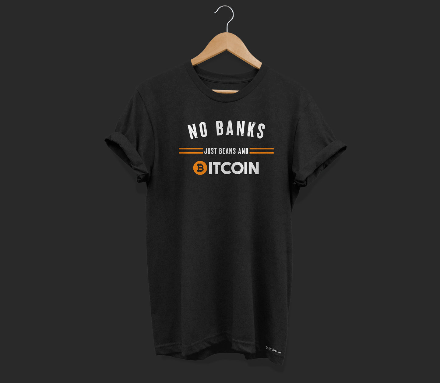No Banks Bitcoin Unisex t-shirt