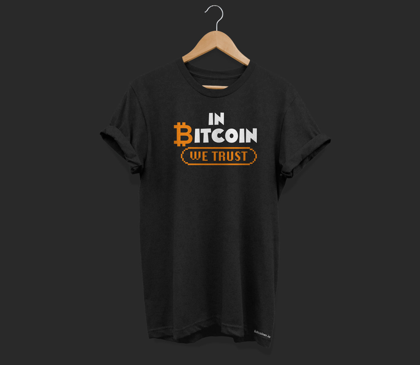 In Bitcoin We Trust Unisex t-shirt