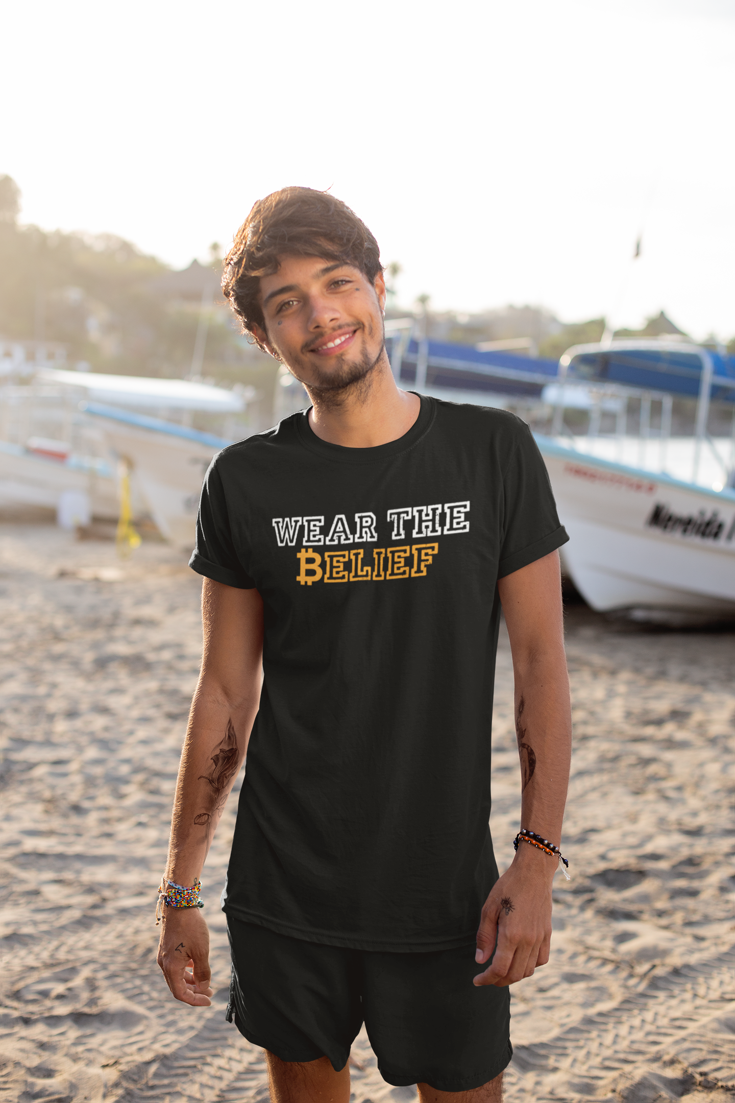 Wear the belief Unisex t-shirt