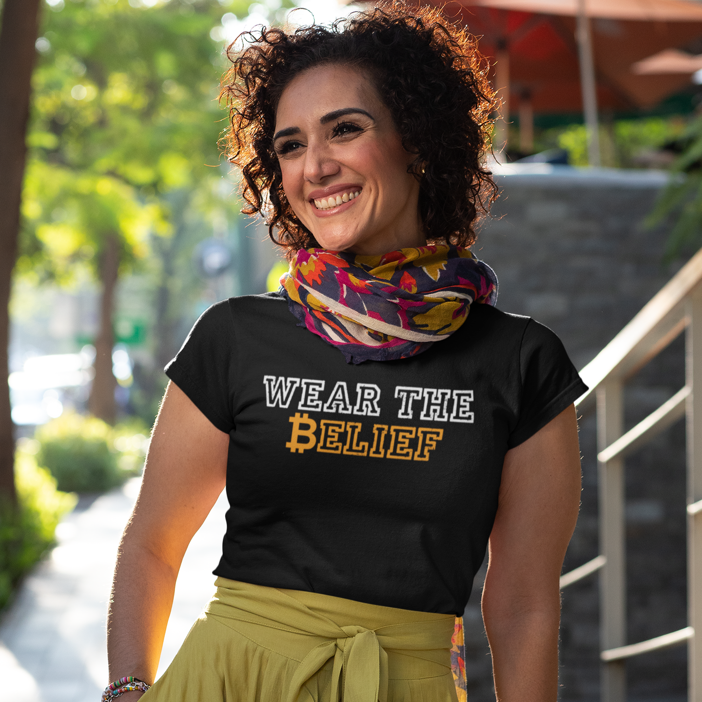 Wear the belief Unisex t-shirt