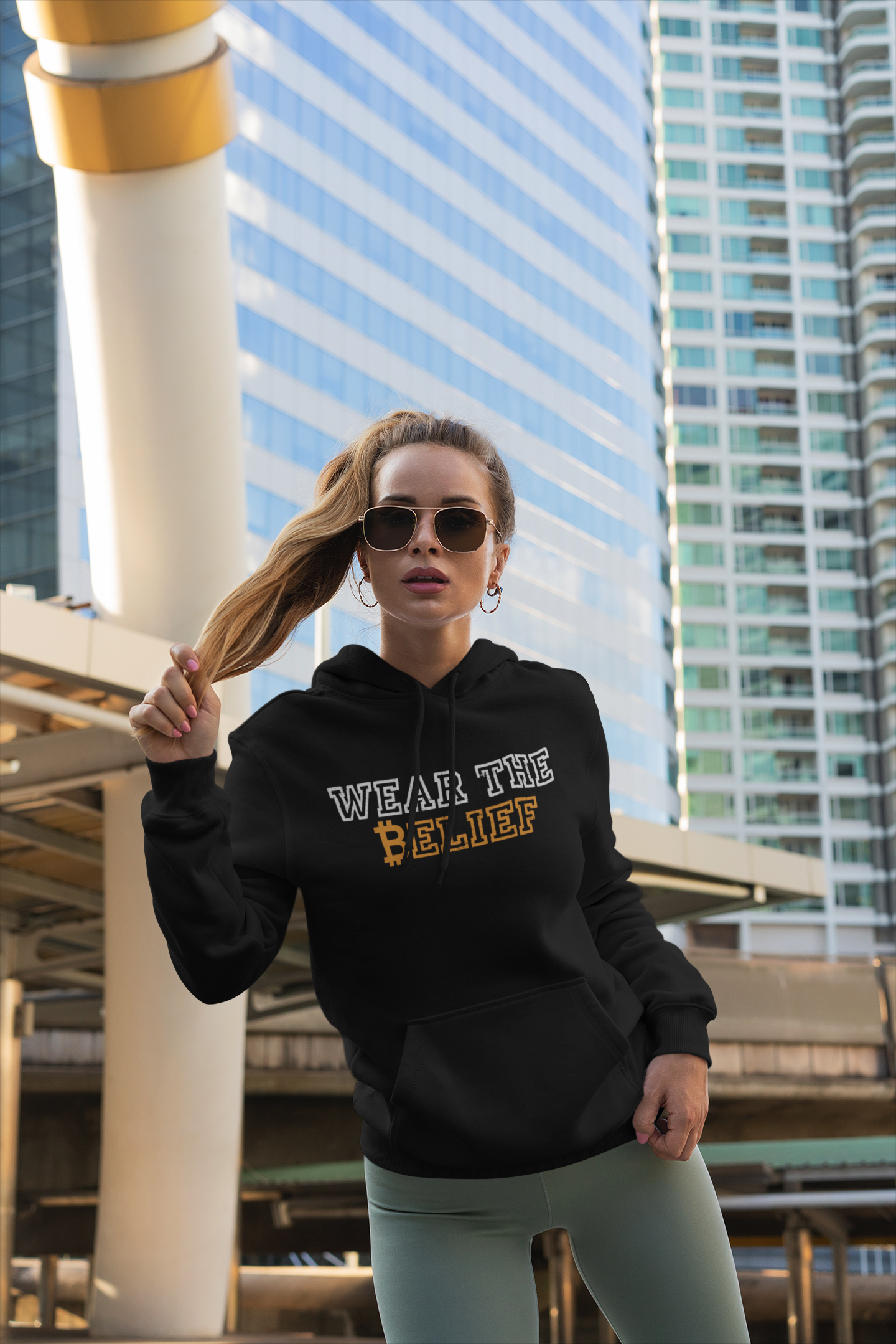 Wear The Belief Unisex Hoodie
