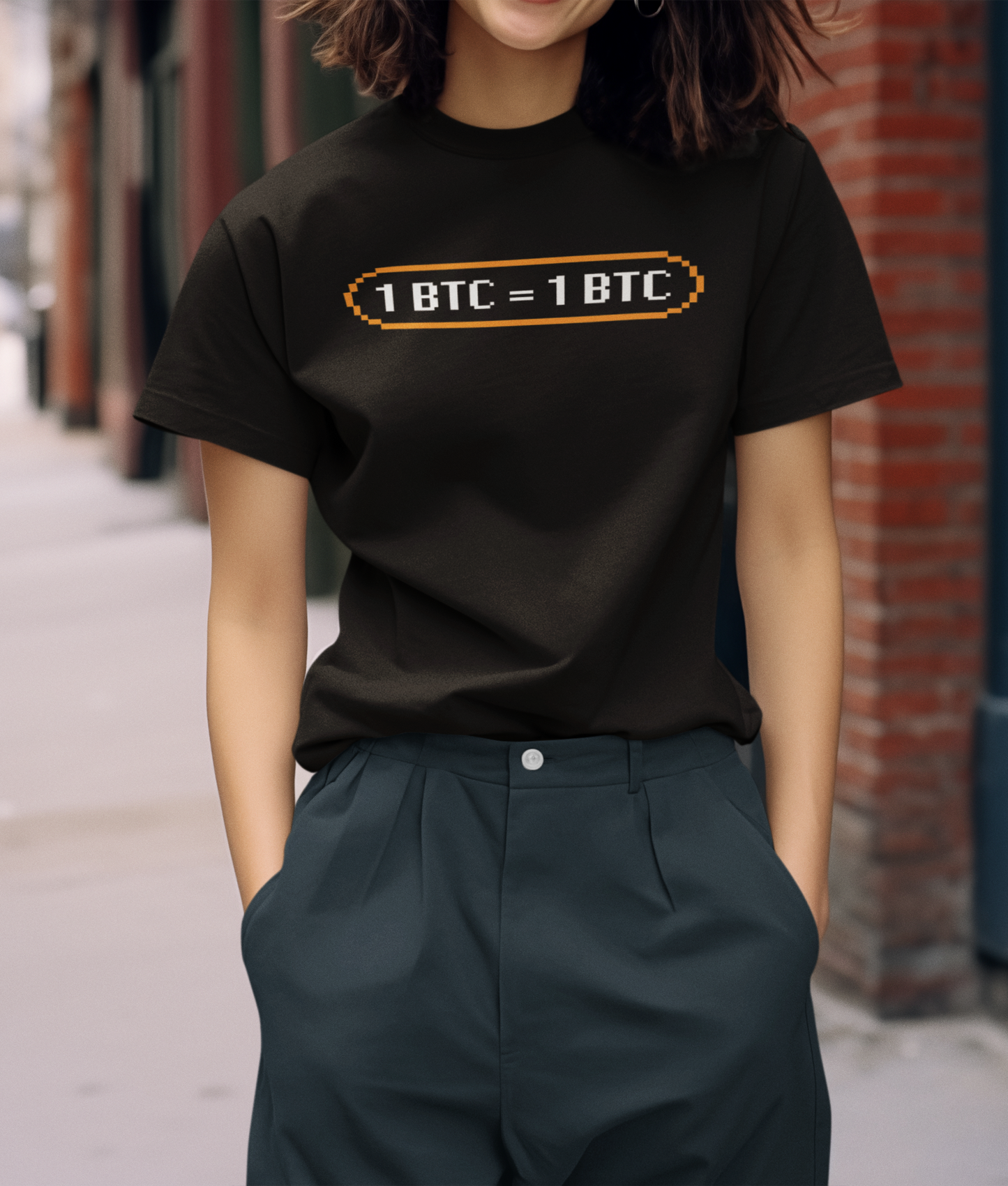 1 BTC Unisex t-shirt